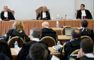 A finance trial involving 10 defendants opens at the Vatican on July 27, 2021. Vatican Media.